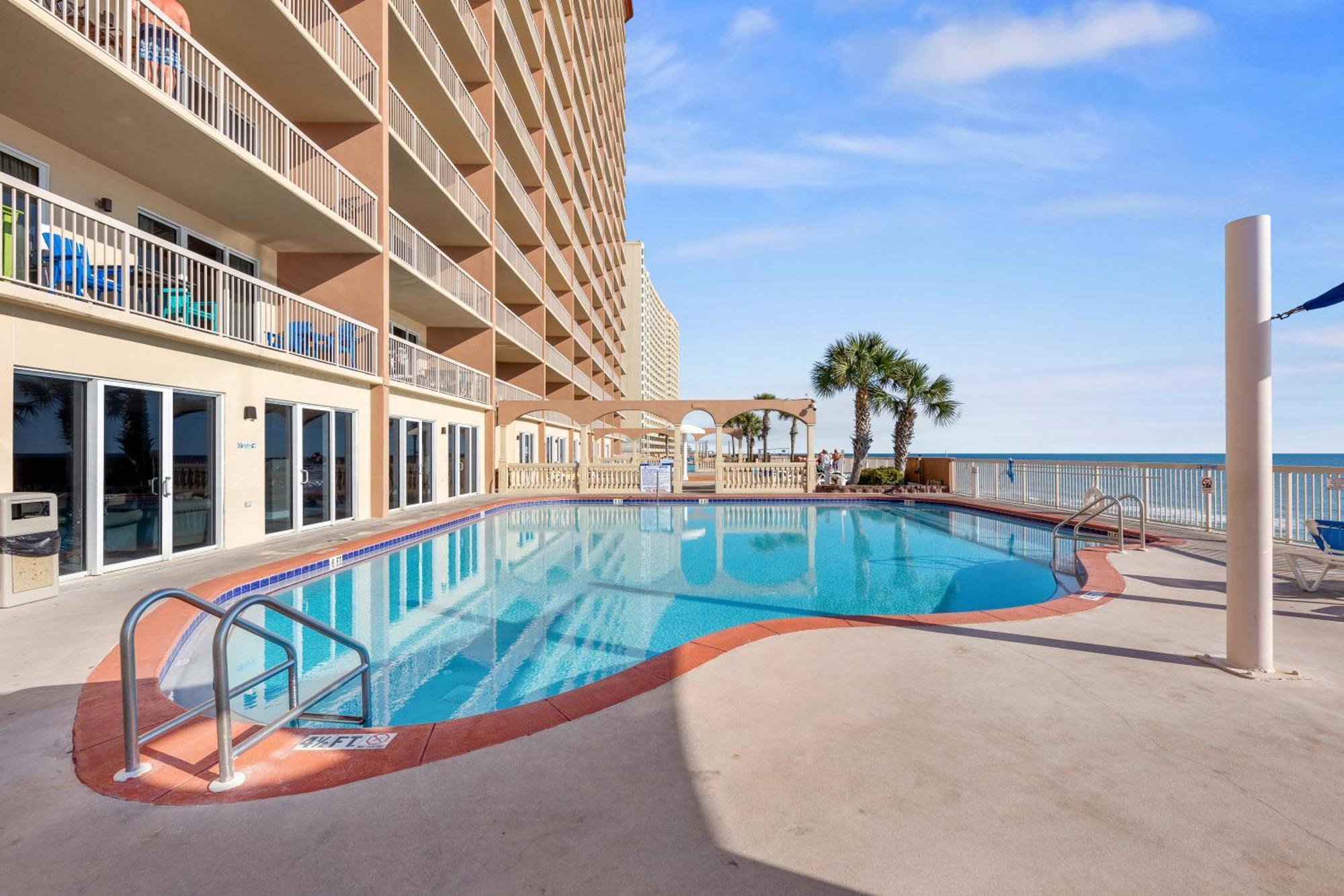 Gulf Front Master Bedroom! 2 Pools & Hot Tubs! Sleeps 8! Panama City Beach Ngoại thất bức ảnh